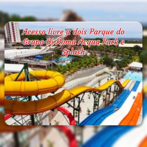 APARTAMENTO SPAZZIO DI ROMA com acesso ao acqua park splash